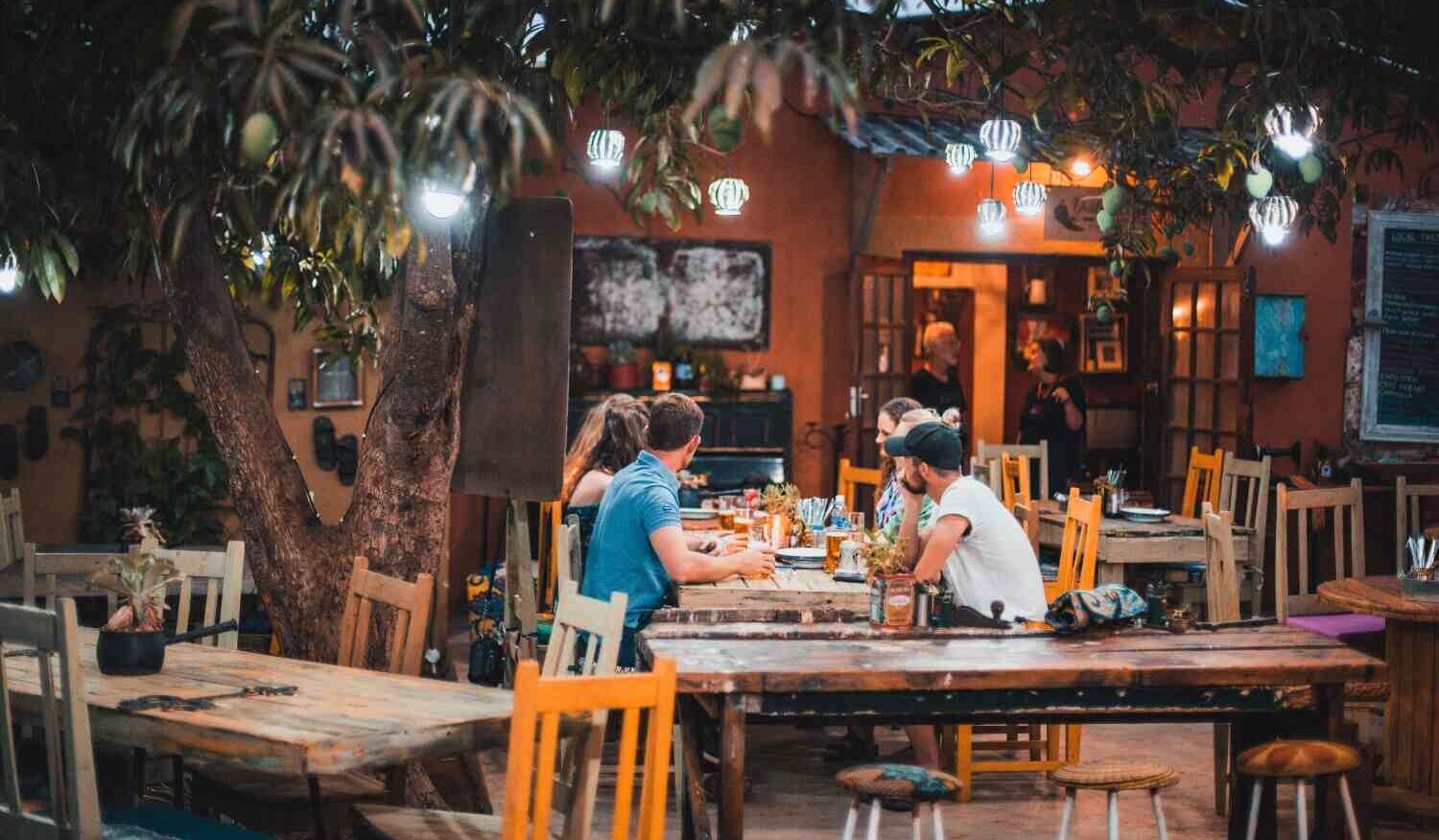 The relaxed vibe at local restaurant Dusty Road